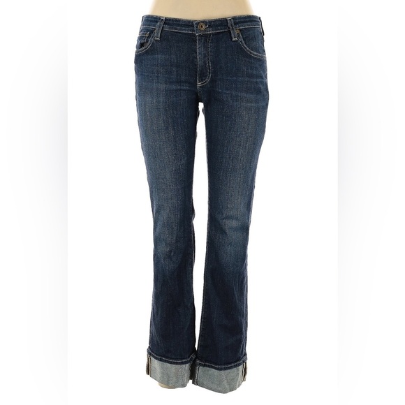 AG Adriano Goldschmied The Alexa mid rise slim bootcut cuffed jeans - 10 / 30 - Picture 1 of 6
